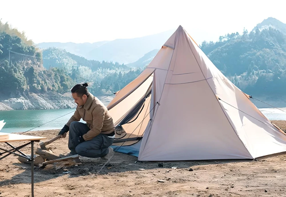 white teepee tent