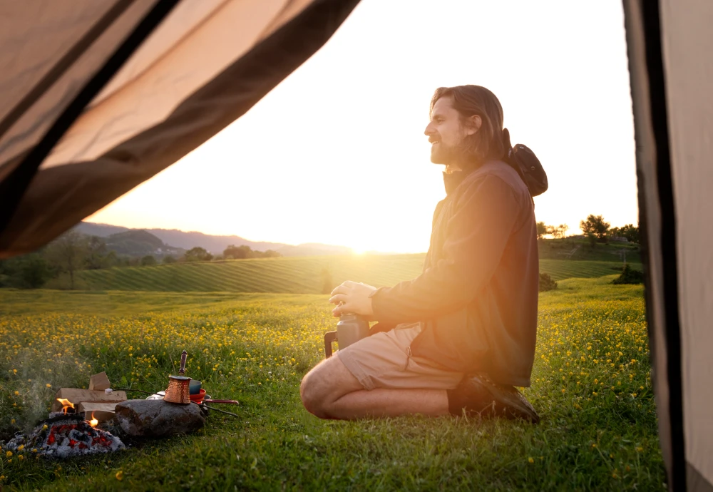 where to use a pyramid tent