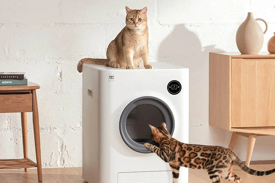 litter box self cleaning