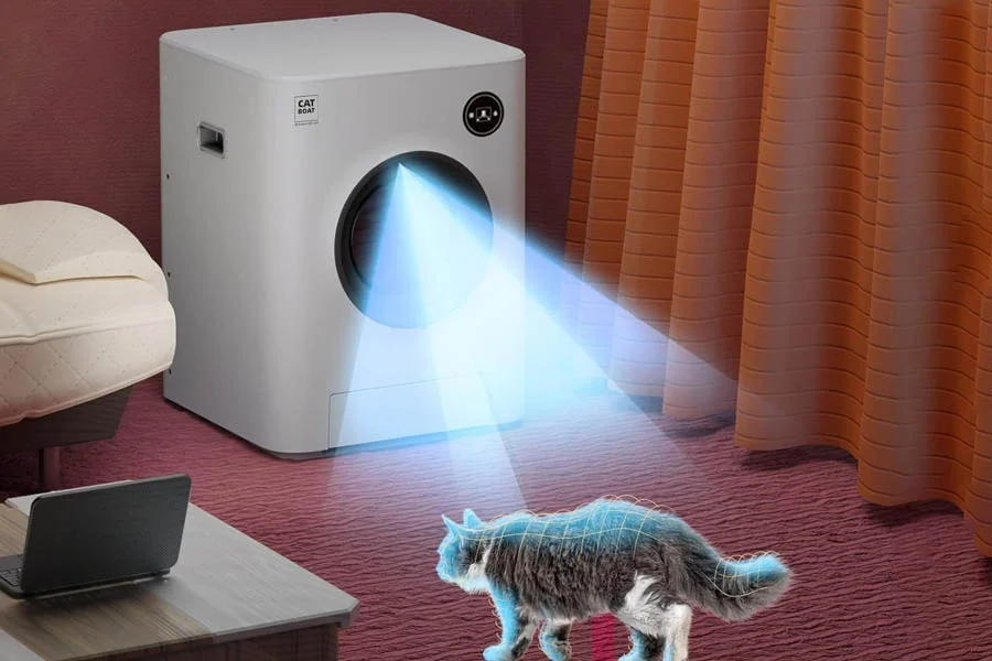 litter box self cleaning